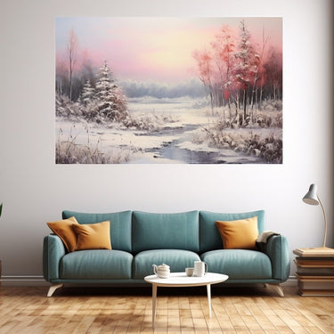 Winter Landscape Painting
